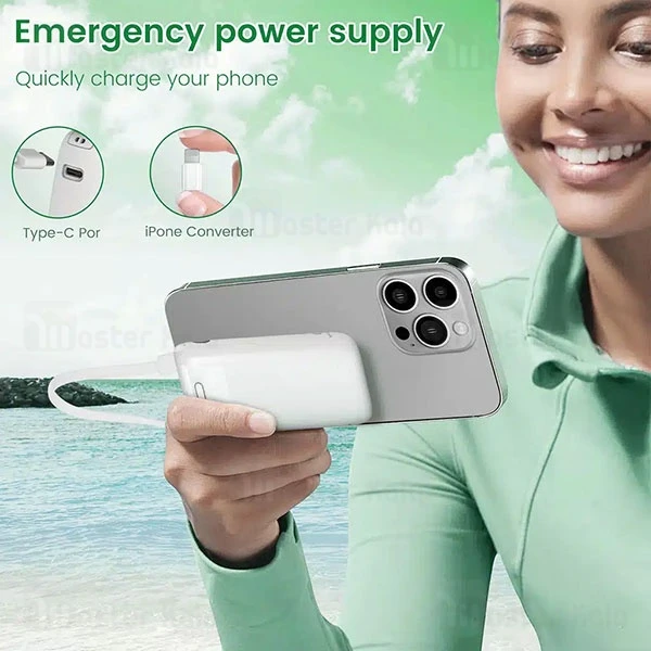 پاوربانک 10000 و پنکه چندکاره گرین لاین Green Lion Multifunctional Powerbank and Fan GNMFPBFANWH - تصویر 4