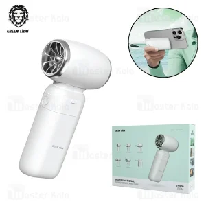 پاوربانک 10000 و پنکه چندکاره گرین لاین Green Lion Multifunctional Powerbank and Fan GNMFPBFANWH