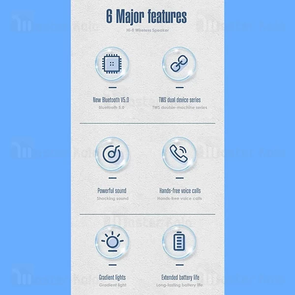 اسپیکر بلوتوث اوی Awei Y385 توان 4 وات رم و فلش خور (مشکی) - تصویر 2