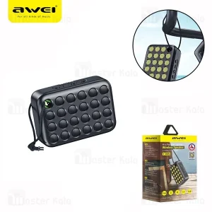 اسپیکر بلوتوث اوی Awei Y385 توان 4 وات رم و فلش خور (مشکی)