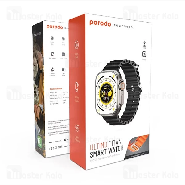 ساعت هوشمند پرودو Porodo Ultimo Titan Smart Watch PD-ULTIMOT - تصویر 5