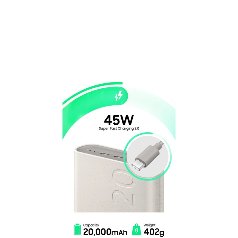پاوربانک 20000 سامسونگ Samsung EB-P4520 Battery Pack توان 45 وات - تصویر 2