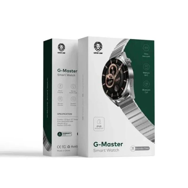 ساعت هوشمند گرین لاین Green Lion G-Master Steel - تصویر 3
